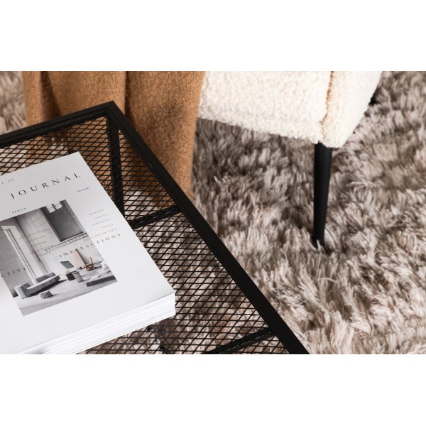 Netz Couchtisch 80 x 80 cm - Schwarz Netz Couchtisch 80 x 80 cm - Schwarz