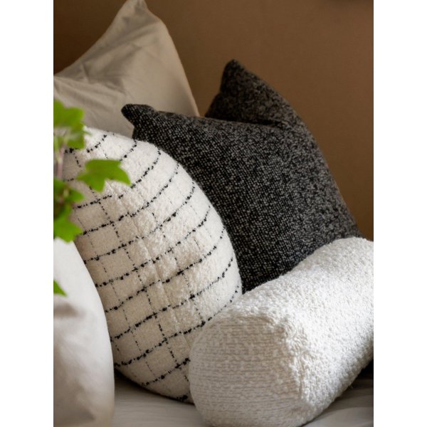 Zayn Kissenbezug 45 x 45 cm - Dunkelgrau