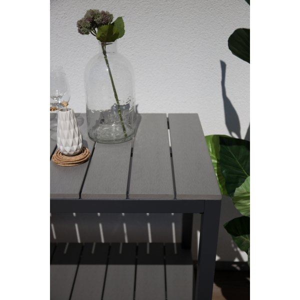 Parma Beistelltisch - Schwarz/Grau