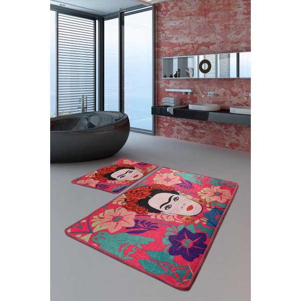 Badvorleger Frida - Pink Badvorleger Frida - Pink