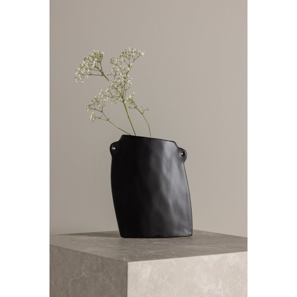 Hie Vase - Schwarz Hie Vase - Schwarz