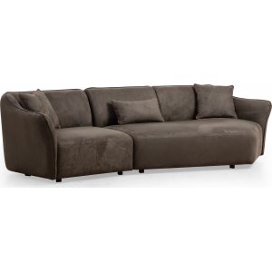 Mentis Diwansofa 288 cm - Braun