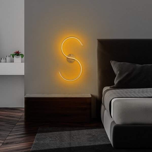 Es Wandleuchte - Gold Es Wandleuchte - Gold