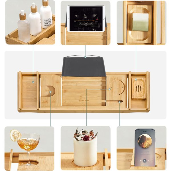 Okra-Badewannentablett - Beige