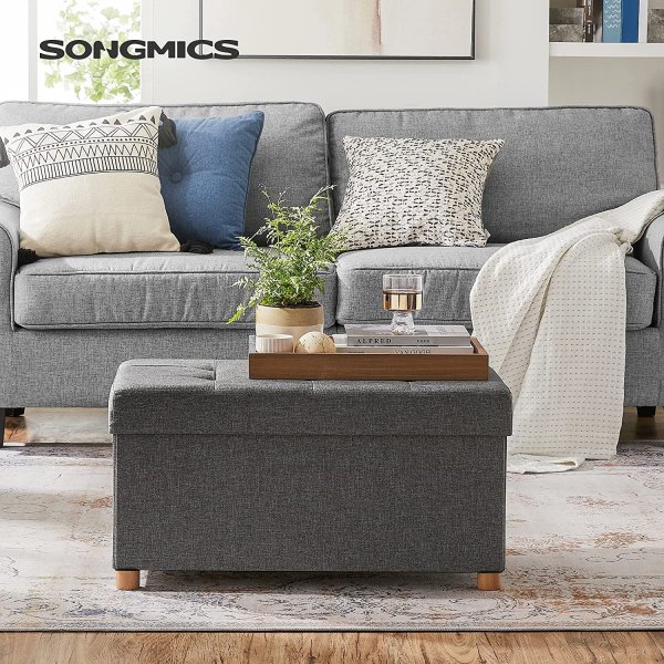 Fideli Bank mit Stauraum - Grau Fideli Bank mit Stauraum - Grau