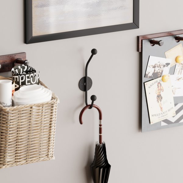 Rhino-Kleiderbügel - Schwarz Rhino-Kleiderbügel - Schwarz