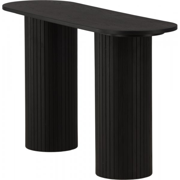 Bianca Konsolentisch 130 x 40 cm - Schwarz