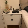 Kundenbild Sunderland Nachttisch - Weiß