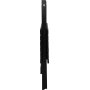 Wilma Outdoor-Gruppentisch 65 x 65 cm inkl. 2 Visby-Sthlen - Schwarz