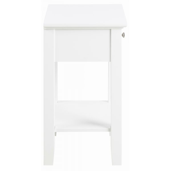 Linnea Nachttisch - Wei