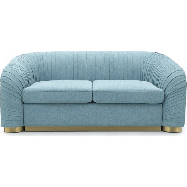 Melva 2-Sitzer-Sofa - Blau