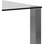 Edge Esstisch 140 cm - Chrom
