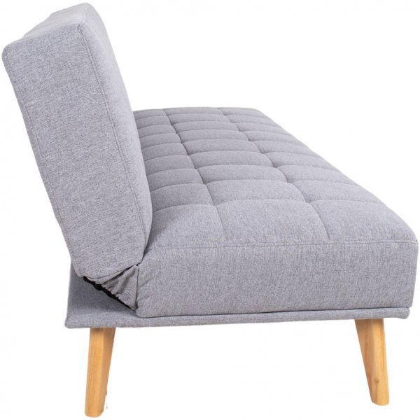 Oxford Schlafsofa - Hellgrau/Birke