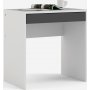Function Plus Schreibtisch 74,7 x 48,2 x 76,7 cm - Wei/Grau