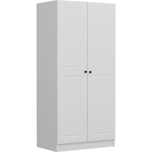 Capeto Kleiderschrank 90 cm - Wei