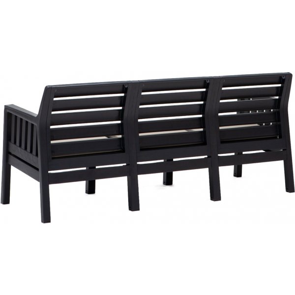 Lara 3-Sitzer-Sofa - Anthrazit Lara 3-Sitzer-Sofa - Anthrazit