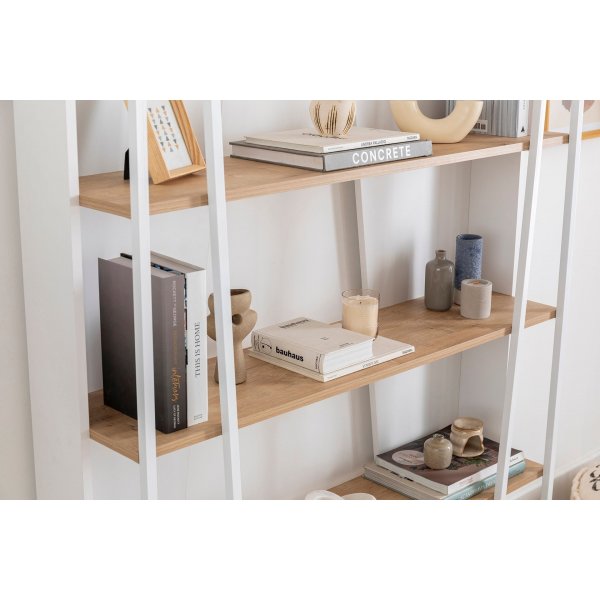 Lissa B�cherregal - Saphireiche/Wei�