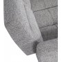 Schiefer 3-Sitzer-Sofa - Grau