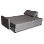 Alaska-graues 3-Sitzer-Schlafsofa
