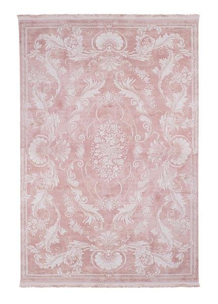 Maschinengewebter Teppich Cornelio - Rosa