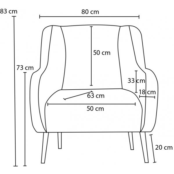 Revos Sessel - Grau Revos Sessel - Grau