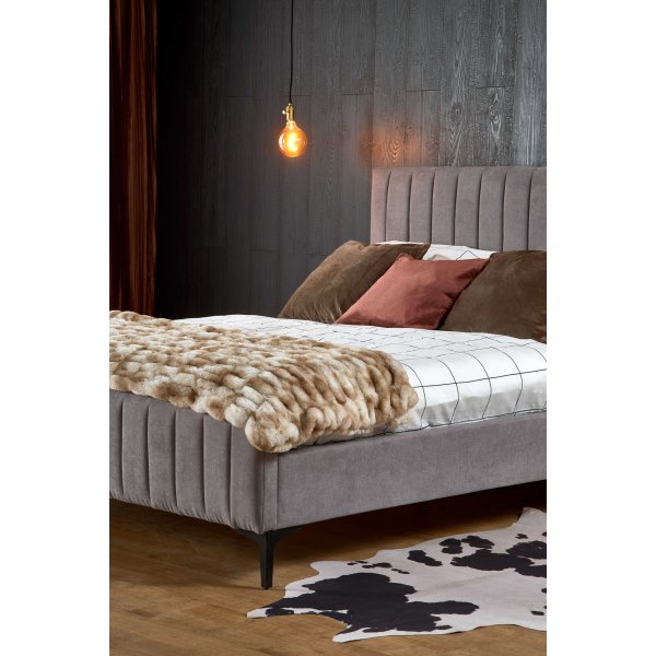 Polenta Bettrahmen 160x200 cm - Grau Polenta Bettrahmen 160x200 cm - Grau