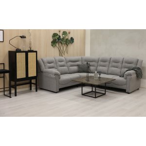 Ecksofa Peking - Grau Ecksofa Peking - Grau