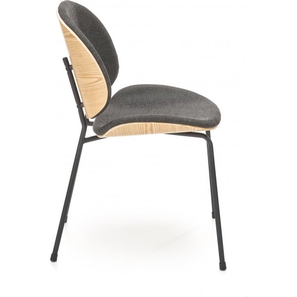 Cadeira Esszimmerstuhl 467 - Eiche/dunkelgrau