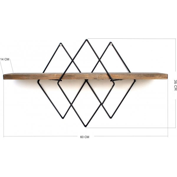 Walter Wandregal 33 - Nussbaum/schwarz