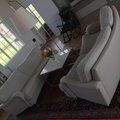 Kundenbild Accent Couchtisch 75 - weißer Marmor / Messingfarbenes Untergestell