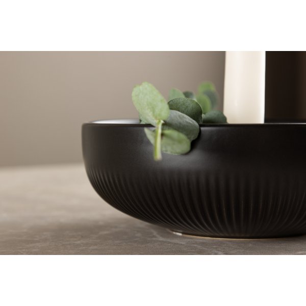 Posh Kerzenständer 18 x 6 cm - Schwarz Posh Kerzenständer 18 x 6 cm - Schwarz