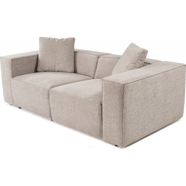 Lora 2-Sitzer-Sofa - Mocca Lora 2-Sitzer-Sofa - Mocca