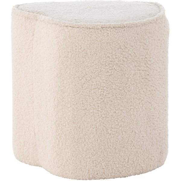Herz-Pouf - Beige Teddy Herz-Pouf - Beige Teddy