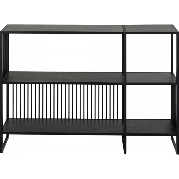 Strington B�cherregal niedrig - Schwarz