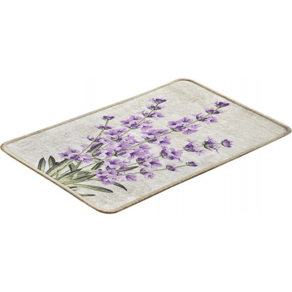 Badezimmerteppich lavendel