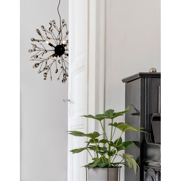 Viva Deckenleuchte - Schwarz/klar