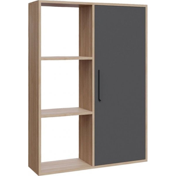 Bücherregal Patrick - Eiche/anthrazit Bücherregal Patrick - Eiche/anthrazit