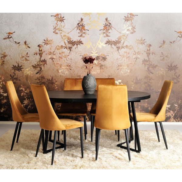 Wendi Esstisch 120-165 x 120 cm - Black Box Wendi Esstisch 120-165 x 120 cm - Black Box