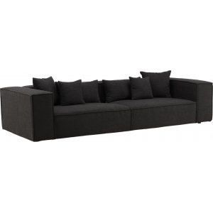 Gillholmen 3-Sitzer-Sofa - Schwarze Boucle