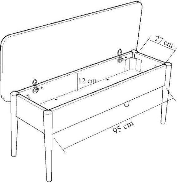 Vina 1070 Essgruppe - Kiefer/grn