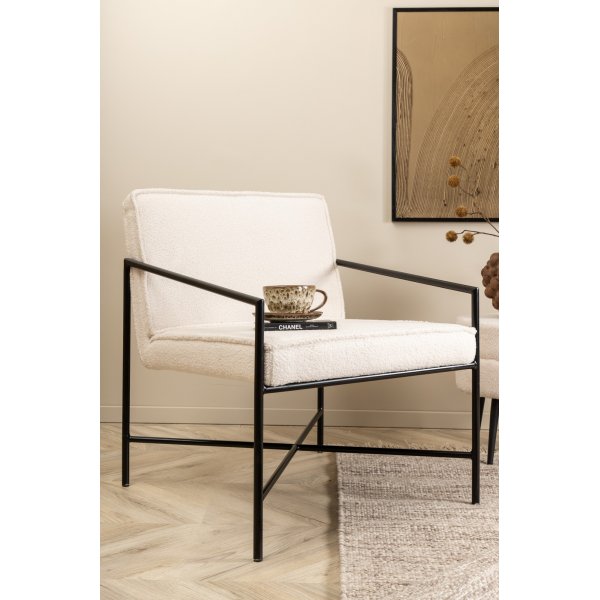 Sessel Tetra - Weißer Teddy Sessel Tetra - Weißer Teddy