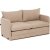 Saga 2-Sitzer-Schlafsofa XL - Beige