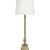 Linn Tischlampe - Wei/Gold - 62 cm