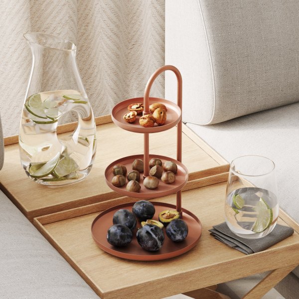 Dekorative Schale Kalki - Kupfer Dekorative Schale Kalki - Kupfer