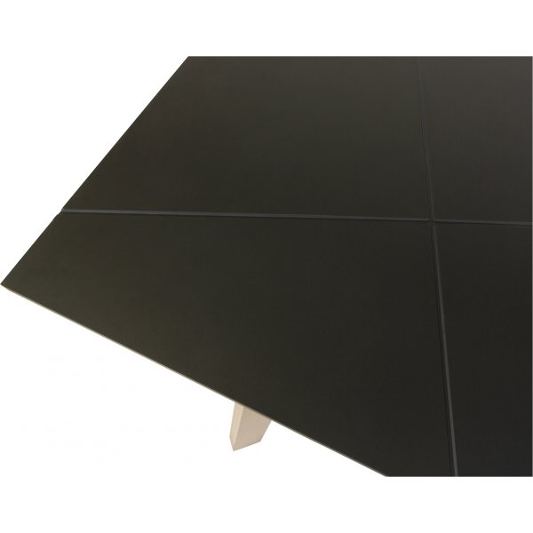 Antiker Esstisch 140-180 x 67,5 cm - Schwarz/Stirling-Eiche Antiker Esstisch 140-180 x 67,5 cm - Schwarz/Stirling-Eiche