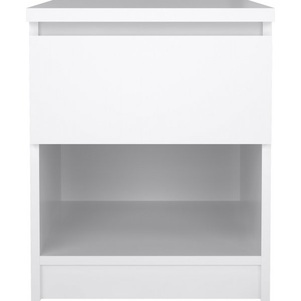 Naia Nachttisch 1 - Wei