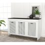 Done Sideboard - Wei/Dunkelbraun