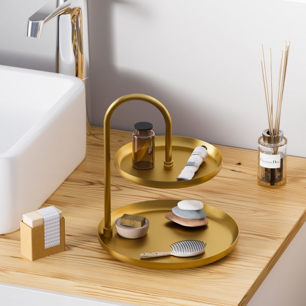 Kormen Dekoteller - Gold