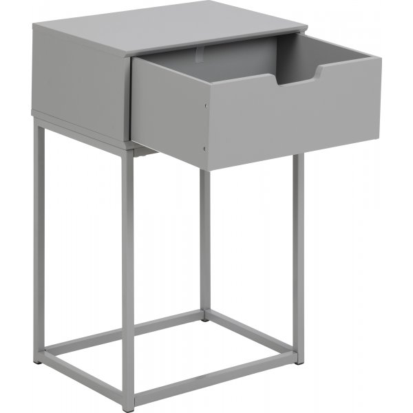 Mitra Nachttisch - Grau