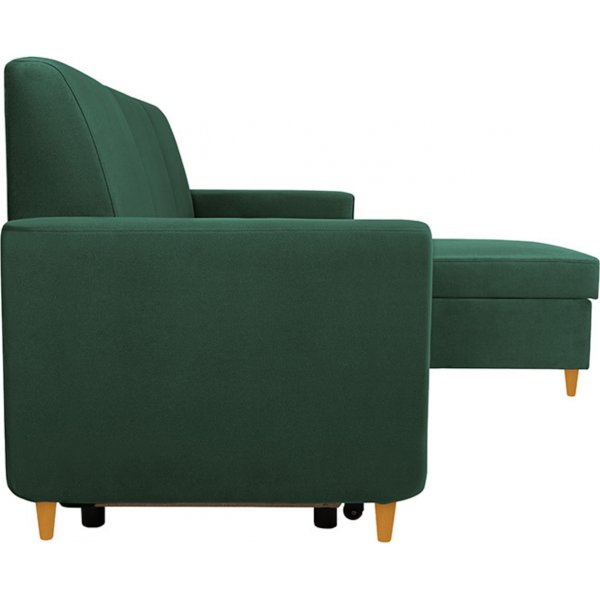 Das Lattenrost-Schlafsofa - Grün Das Lattenrost-Schlafsofa - Grün